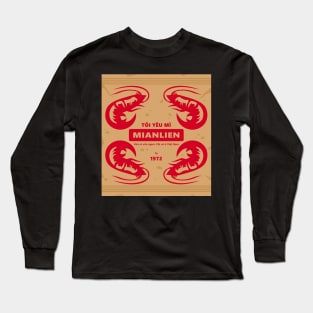 Vietnamese Instant Noodles 4 Shrimp Long Sleeve T-Shirt